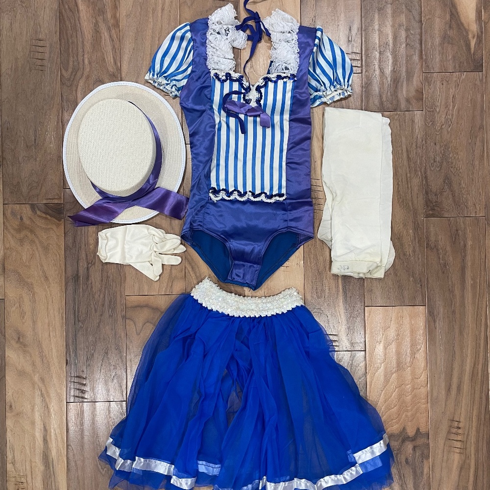 Excellent Condition Girl's Vaudeville Dance Costume